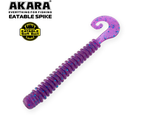 Силиконовые приманки Akara Eatable Spike 65 мм, цвет #X040, 6 шт.