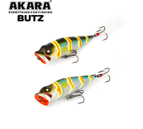 Воблер поппер Akara Butz 65 F (цвет A106)