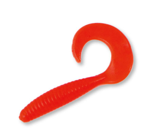 Силиконовые приманки Akara Fat Twister 25 мм, цвет #100, 12 шт.