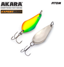 Блесна колеблющаяся Akara Атом Expert 65 (14 гр) цвет 5/SIL