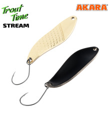 Блесна колеблющаяся Akara Trout Time Stream 40 (4 гр) цвет 18/GO