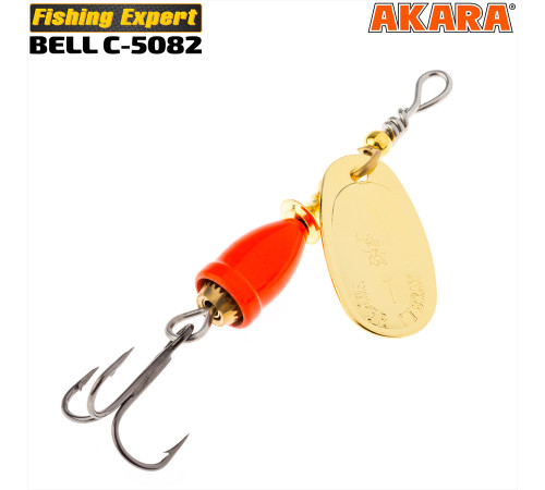 Блесна вертушка Akara Bell C-5082 (8 гр) цвет 003/RED