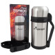 Термос TONAR 1200ML HS.TM-011  (дополн.пласт.чашка, скл.ручка, ремень)