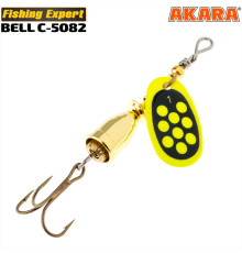 Блесна вертушка Akara Bell C-5082 (4 гр) цвет 193Y/Go