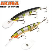 Воблер для троллинга Akara Deep Winner 125 F (цвет A72)