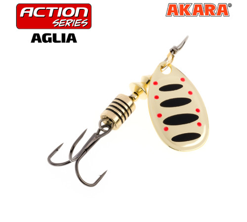 Блесна вертушка Akara Action Series Aglia №00 ( 1.5 гр) цвет A13