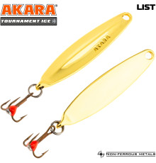 Блесна зимняя Akara Tournament Ice List, 2,5 гр цвет Go