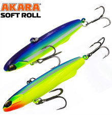 Воблер Akara раттлин Soft Roll 80, цвет A287
