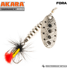 Блесна вертушка Akara Fora №0 (3 гр) цвет A1