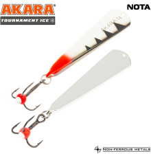 Блесна зимняя Akara Tournament Ice Nota, 3 гр цвет 31/Sil
