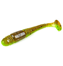 Силиконовые приманки Lucky John Pro Series TIOGA 2.9in Z15, 7шт, виброхвост
