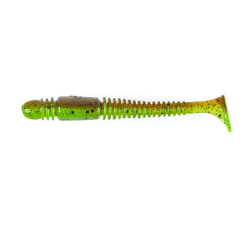Силиконовые приманки Lucky John Pro Series TIOGA 2.9in Z15, 7шт, виброхвост