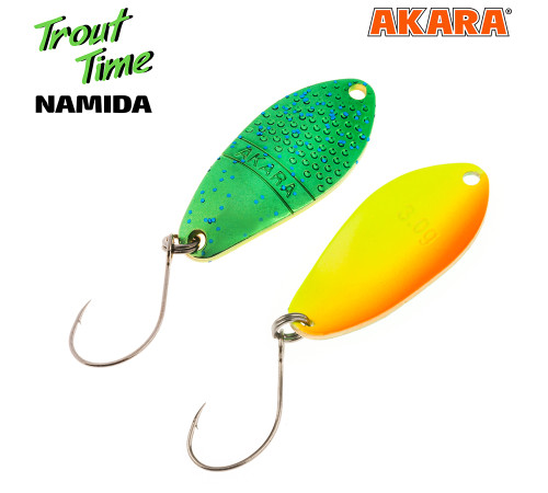 Блесна колеблющаяся Akara Trout Time Namida (3.5 гр) цвет 70