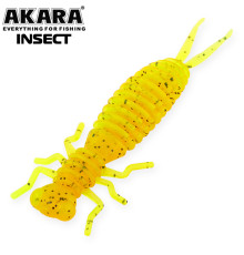 Силиконовые приманки Akara Insect 50 мм, цвет #437, 5 шт.