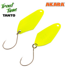 Блесна колеблющаяся Akara Trout Time Tanto (2.2 гр) цвет 61