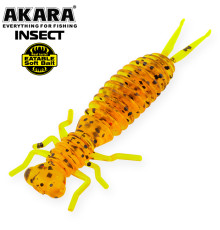 Силиконовые приманки Akara Eatable Insect 35 мм, цвет #417, 8 шт.