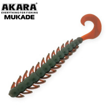Силиконовые приманки Akara Mukade 75 мм, цвет #11, 8 шт.