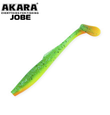 Силиконовые приманки Akara Jobe 130 мм,  цвет #K25, 3 шт.