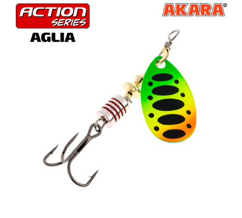 Блесна вертушка Akara Action Series Aglia №0 (2.5 гр) цвет A32
