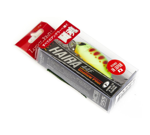 Воблер Lucky John Pro Series HAIRA TINY 44F, цвет 201