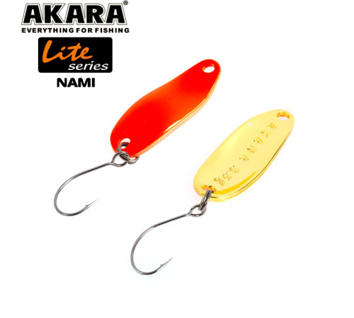 Блесна колеблющаяся Akara Lite Series Nami (2 гр) цвет GO-5