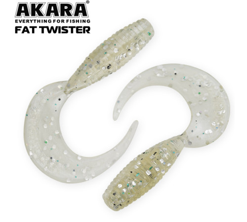 Силиконовые приманки Akara Fat Twister 50 мм, цвет #67, 8 шт.