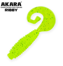Силиконовые приманки Akara Ribby 60 мм, цвет #418, 5 шт.