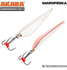Блесна зимняя Akara Tournament Ice Maropedka, 8 гр цвет Sil/Cu