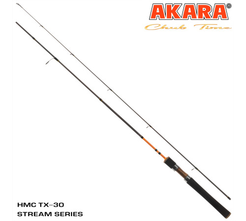 Спиннинг Akara Chub Time, углеволокно, 2.13 м, тест: 1.2-7 г, 84 г
