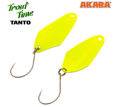 Блесна колеблющаяся Akara Trout Time Tanto (2.8 гр) цвет 61