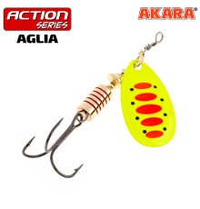 Блесна вертушка Akara Action Series Aglia №1 (4 гр) цвет A33