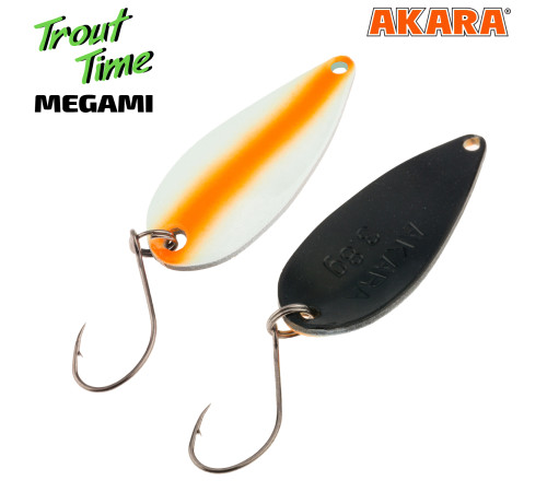 Блесна колеблющаяся Akara Trout Time Megami (3.8 гр) цвет 59P