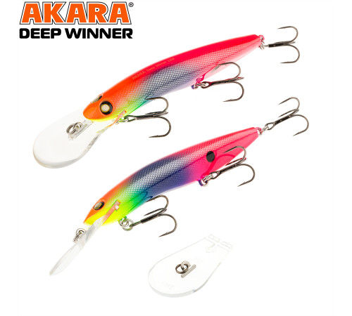 Воблер для троллинга Akara Deep Winner 125 F (цвет A67)