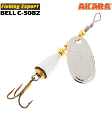 Блесна вертушка Akara Bell C-5082 (13 гр) цвет 001/Sil