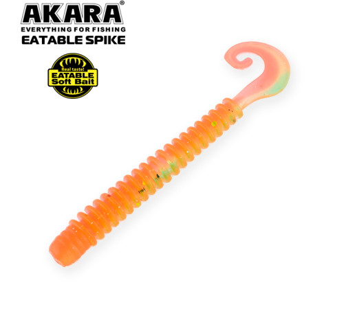 Силиконовые приманки Akara Eatable Spike 65 мм, цвет #L10, 6 шт.