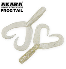 Силиконовые приманки Akara Frog Tail 40 мм, цвет #67, 6 шт.