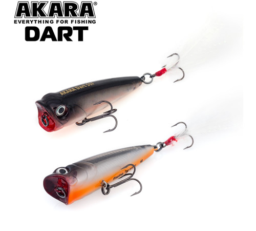 Воблер поппер Akara Dart 50 F, цвет A137