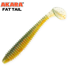 Силиконовые приманки Akara Fat Tail 120 мм,  цвет #438, 4 шт.