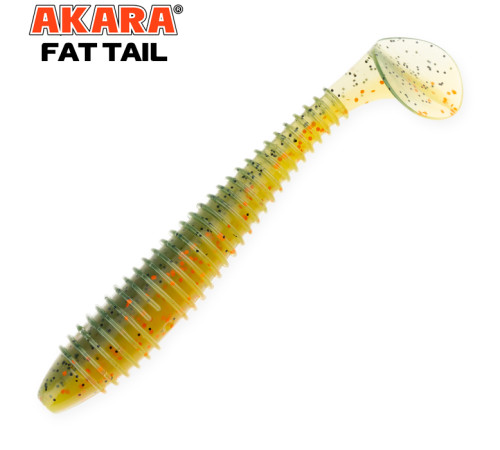 Силиконовые приманки Akara Fat Tail 120 мм,  цвет #438, 4 шт.