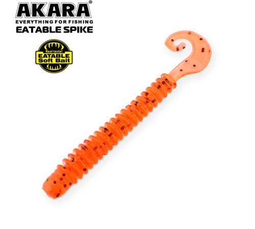 Силиконовые приманки Akara Eatable Spike 65 мм, цвет #417, 6 шт.