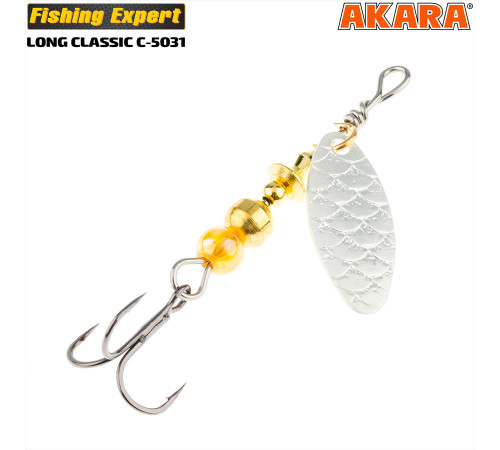Блесна вертушка Akara Long C-5031 (10 гр) цвет 9-116