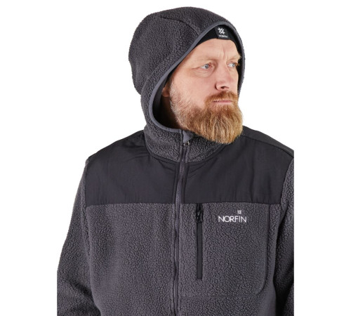 Куртка флисовая Norfin POLARGUARD GRAY, размер L