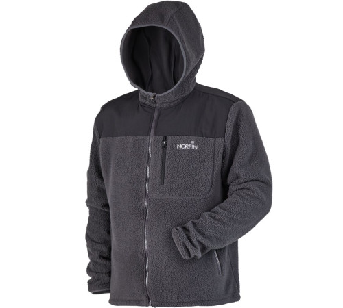 Куртка флисовая Norfin POLARGUARD GRAY, размер L