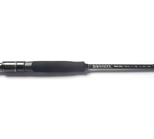 Спиннинг Folkfishing Black Flock FBFS-802MH, углеволокно, 2.44 м, тест 10-40, 125 г