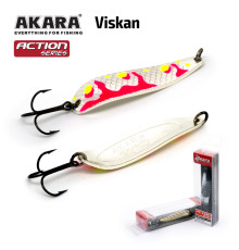 Блесна колеблющаяся Akara Action Series Viskan 65 (18 гр) цвет AB87