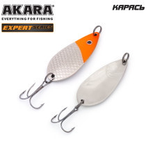 Блесна колеблющаяся Akara Expert Карась 65 (18 гр) цвет 3/Sil