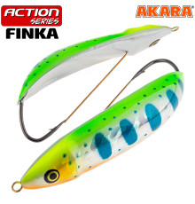 Блесна незацепляйка Akara Finka 80 (21 гр) цвет A204