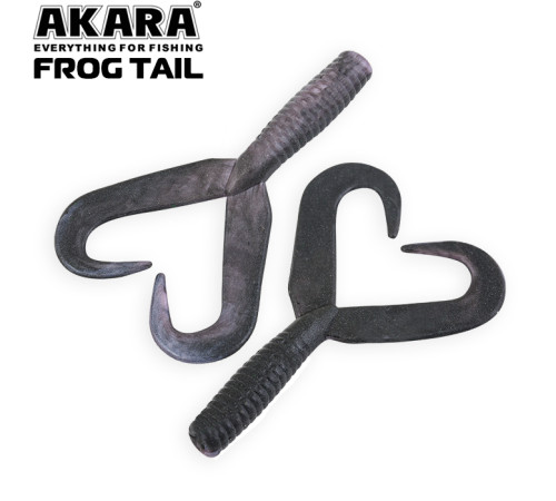 Силиконовые приманки Akara Frog Tail 40 мм, цвет #110, 6 шт.
