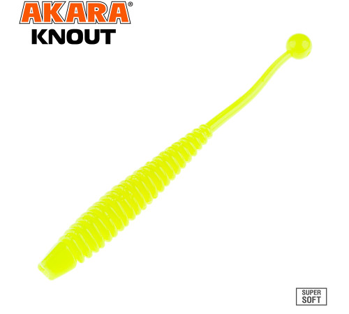 Силиконовые приманки Akara KNOUT 63,5 мм, цвет #04Y, 8 шт.