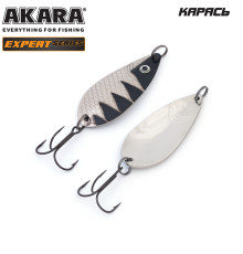 Блесна колеблющаяся Akara Expert Карась 65 (18 гр) цвет 13/SIL